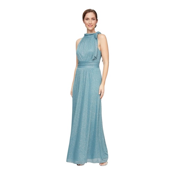SLNY SL Fashion NEW YORK Dresses & Skirts - Chic Sleeveless Blue Maxi Dress SLNY SL Fashion New York